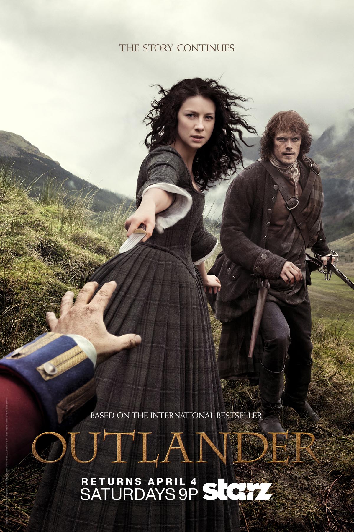 Svetimšalė (2 Sezonas) / Outlander (Season 2) (2016)