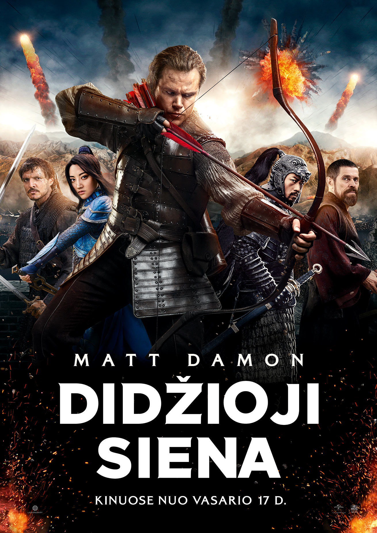 Didžioji siena / The Great Wall (2016)