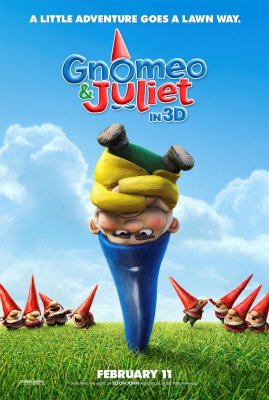 Gnomeo ir Džiuljeta online