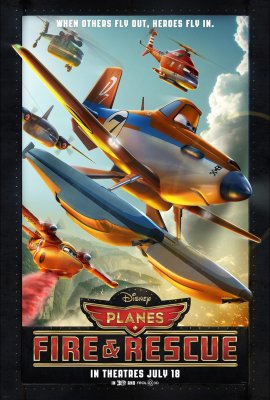 Sparnai: ugnies tramdytojai / Planes: Fire & Rescue (2014)