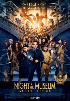 Naktis muziejuje. Kapo paslaptis / Night at the Museum: Secret of the Tomb (2014)