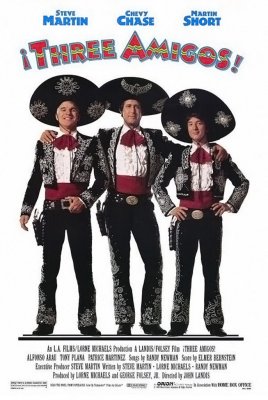 Trys draugai / ¡Three Amigos! (1986)